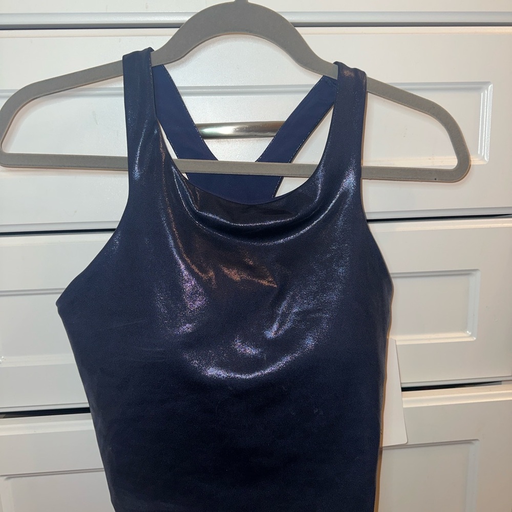 Athleta Purpose Shine Crop Bra fits D-DD NWT